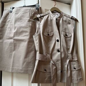 Worthington Taupe Jacket with Modern Design